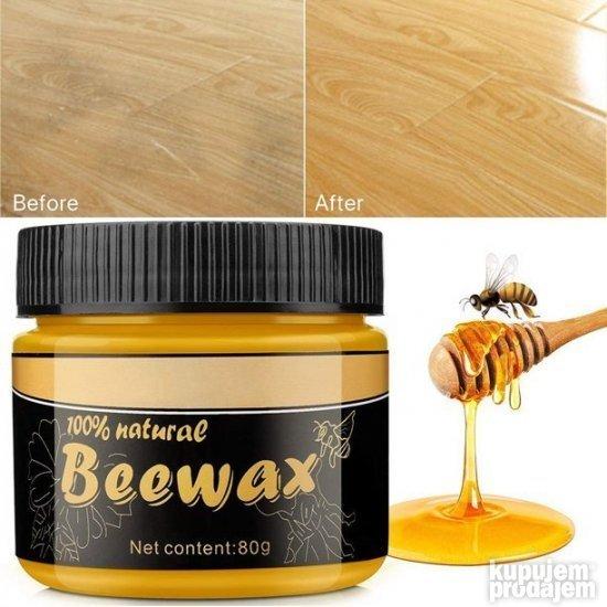 Beewax Pčelinji Vosak za Drvene Površine AKCIJA 1+1 Gratis